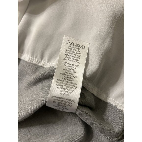 Adrianna papell Women’s V-neck Sweater Vest And Layered Blouse Size Medium - Picture 8 of 12